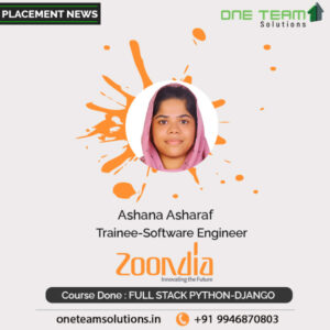 ASHANA ASHRAF Placed Students