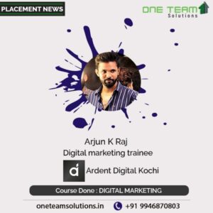 Arjun k raj Placed Students