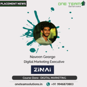 NAVEEN GEORGE Placed Students