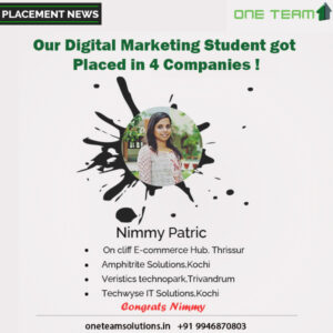 NIMMY PATRIC Placed Students