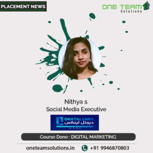 NITHYA S Placed Students