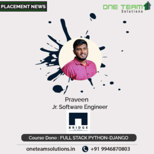 PRAVEEN Placed Students