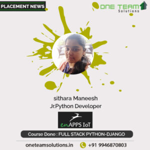 SITHARA MANEESH Placed Students