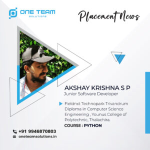 placement AKSHAY KRISHNA Placed Students