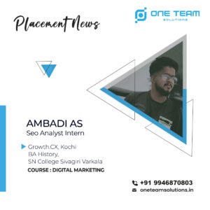 placement Ambadi 1 Placed Students