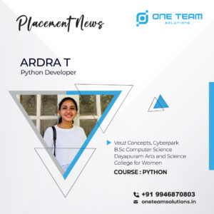 placement Ardra 1 Placed Students