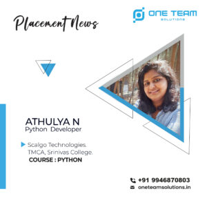 placement Athulya N Placed Students