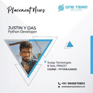 placement JUSTIN Y DAS Placed Students