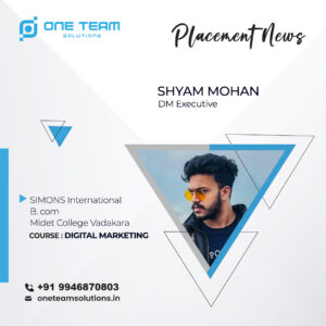 placement SHYAM Placed Students