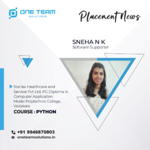 placement Sneha N K 1 Placed Students