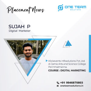 placement sujah Placed Students